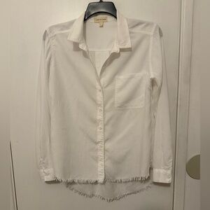 Anthropology Cloth & Stone Classic White Shirt